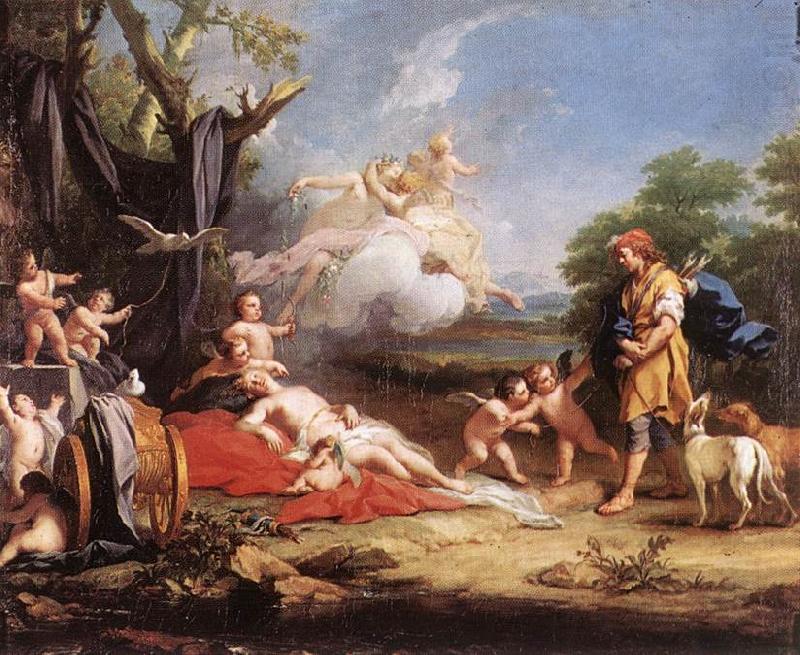 AMIGONI, Jacopo Venus and Adonis ssd china oil painting image